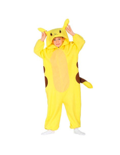 Tradineur - Disfraz de chinchilla eléctrica infantil, 100% poliéster, incluye mono con capucha y cola, atuendo de carnaval, Hall