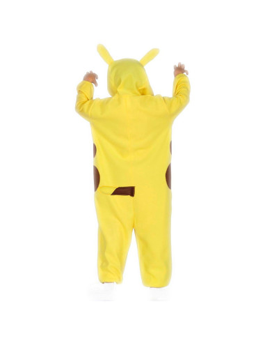 Tradineur - Disfraz de chinchilla eléctrica infantil, poliéster 100%, incluye mono con capucha y cola, atuendo de carnaval, Hall