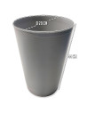 Tradineur - Paragüero de plástico - Soporte Paraguas - Forma Redondo - Ideal Tanto para hogar como para Zonas de público - Ø 29