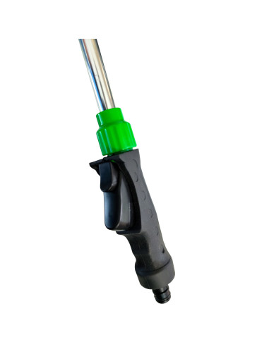 Tradineur - Pistola de Riego - 8 Funciones - Fabricado en Plástico y Metal - Agarre Ergonómicos - Longitud de 68,5 cm