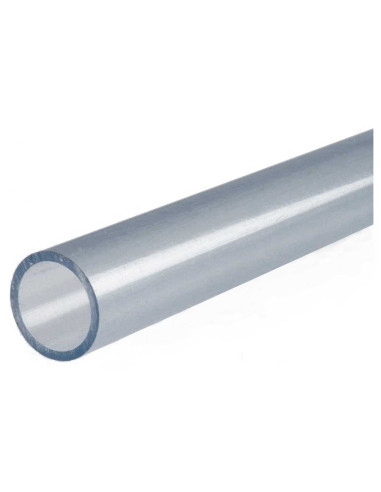 Tradineur - Tubo Transparente de 15 Metros - Diámetro de 8 mm - Fabricado en PVC - Ideal para uso doméstico, industrial o agríco