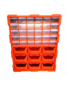Tradineur - Organizador Multiusos con separadores N.º 39 - Incluye 39 Compartimentos - Almacenamiento de herramientas,tornillos