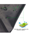 Tradineur - Manta protectora de mascotas para asientos de coche, poliéster, funda, cubierta, protector para perros, gatos, fácil