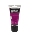 Tradineur - Pack de 2 tubos de masilla con fibra, retapado, reparación de grietas, fisuras en movimiento, uso exterior, albañile