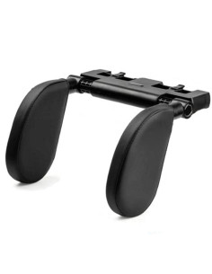 Tradineur - Reposacabezas lateral de coche, soporte para cuello retráctil y extraíble, soporte universal, almohada para cabeza,