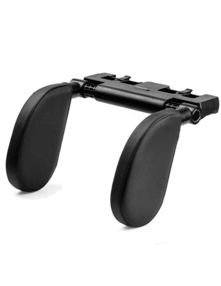 Tradineur - Reposacabezas lateral de coche, soporte para cuello retráctil y extraíble, soporte universal, almohada para cabeza,