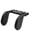 Tradineur - Reposacabezas lateral de coche, soporte para cuello retráctil y extraíble, soporte universal, almohada para cabeza,