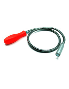 Tradineur - Barra magnética Flexible - Longitud de 80 cm - Mango con diseño ergonómico - Herramienta manual para bricolaje y gar