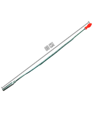 Tradineur - Barra magnética Flexible - Longitud de 80 cm - Mango con diseño ergonómico - Herramienta manual para bricolaje y gar