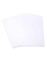 Tradineur - Pack de 50 cartulinas A3, encuadernación, trabajos de oficina, dibujo, manualidades, uso escolar, 185 g/m2 (Blanco -