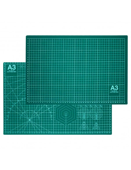 Tradineur - Tabla de corte, autocicatrizante, base para patchwork, manualidades, bricolaje, costura, alfombrilla de corte autorr