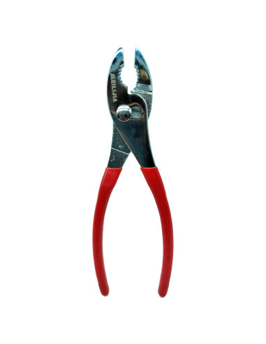 Tradineur - Alicate con mordaza 8" - Longitud de 200 mm - Fabricado en Acero y plástico - Herramienta manual de bricolaje y gara