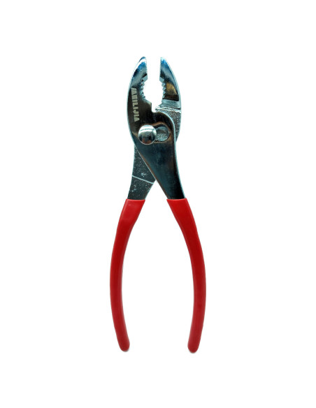 Tradineur - Alicate con mordaza 8" - Longitud de 200 mm - Fabricado en Acero y plástico - Herramienta manual de bricolaje y gara