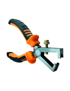 Tradineur - Alicate Pelacables 6" - Longitud de 170 mm - Fabricado en Acero y Plástico aislante - Mango ergonómico - Herramienta