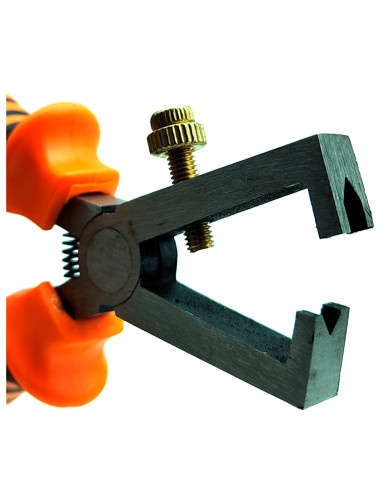 Tradineur - Alicate Pelacables 6" - Longitud de 170 mm - Fabricado en Acero y Plástico aislante - Mango ergonómico - Herramienta