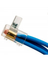 Tradineur - 3 paquetes de 2 terminales eléctricos, 16 mm2, polos de conexión transparentes tipo capuchón, conexiones eléctricas