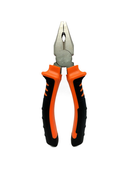 Tradineur - Alicate Universal - Longitud de 150 mm - Fabricado en Acero - Mango ergonómico - Herramienta manual de bricolaje Tradineur - Alicate Universal - Longitud de 150 mm - Fabricado en Acero - Mango ergonómico - Herramienta manual de bricolaje