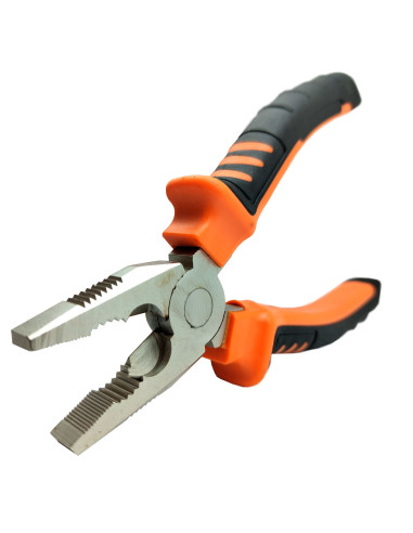 Tradineur - Alicate Universal - Longitud de 150 mm - Fabricado en Acero - Mango ergonómico - Herramienta manual de bricolaje