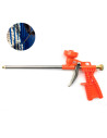 Tradineur - Pistola de espuma de poliuretano, incluye tubo y 2 cánulas, aplicadora, dosificadora de espuma expandible, pulveriza