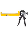 Tradineur - Pistola para cartucho de Silicona - Apta para cartucho de hasta 300 ml - Fabricado en Hierro y aluminio - Diseño erg