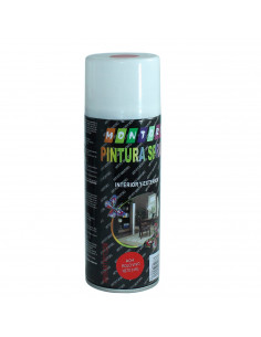 Montoro - Bote de pintura en spray rojo vivo A04 400 ml, válido para multitud de superficies de interior y exterior