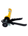 Tradineur - Pistola para cartucho de Silicona - Apta para cartucho de hasta 300 ml - Fabricado en Hierro y aluminio - Diseño erg
