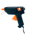 Tradineur - Pistola de silicona caliente 60W - pistola de pegamento, encolar - Incluye 2 barras de silicona y cable - Herramient