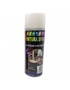 Montoro - Bote de pintura en spray marrón oscuro A30 400 ml, válido para multitud de superficies de interior y exterior. Pintura