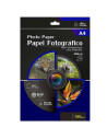 Tradineur - Papel fotográfico brillante, A4, apto para impresora de inyección de tinta, 180 g/m2, modelo universal, impresión co