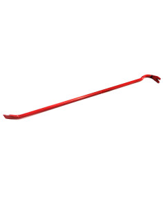 Tradineur - Pata de cabra de hierro 80 cm de longitud - Palanca de encofrador, pie de cabra, quitaclavos, herramienta sacaclavos