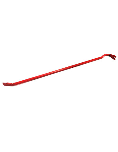 Tradineur - Pata de cabra de hierro 80 cm de longitud - Palanca de encofrador, pie de cabra, quitaclavos, herramienta sacaclavos