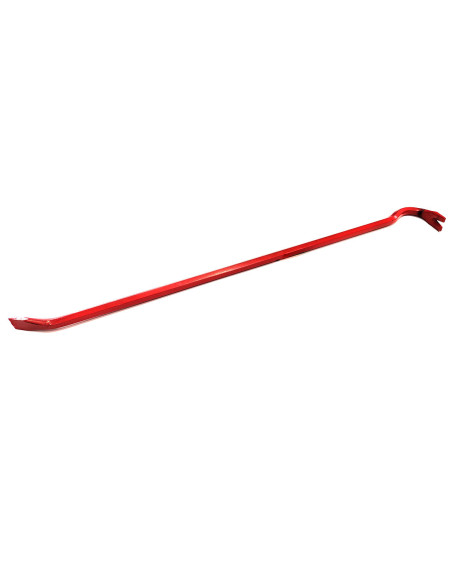 Tradineur - Pata de cabra de hierro 80 cm de longitud - Palanca de encofrador, pie de cabra, quitaclavos, herramienta sacaclavos
