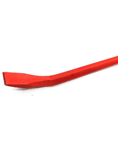 Tradineur - Pata de cabra de hierro 80 cm de longitud - Palanca de encofrador, pie de cabra, quitaclavos, herramienta sacaclavos