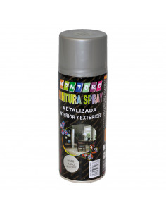 Montoro - Bote de pintura en spray color plomo M308 400 ml, válido para multitud de superficies de interior y exterior