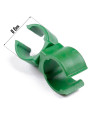 Tradineur - Pack de 30 Abrazaderas para tutores de 8 mm - Giro de 360º - Fabricado en plástico - Accesorio para tutores de jardí