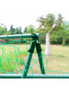 Tradineur - Pack de 12 Conectores para tutores de 16 mm - Fabricados en plástico - Accesorio para tutores de jardín - Color Verd
