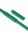 Tradineur - Pack de 20 Extensores para tutores de 20 mm - Diseño con relieve - Fabricado en Plástico - Accesorio para tutores de