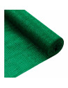 Tradineur - Rollo de malla de sombreo tupida, cierre de ocultación de 120 g/m2, alta resistencia, tela para cercar jardines, fin