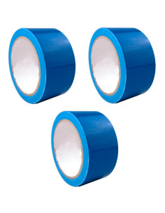 Tradineur - Pack de 3 cintas americanas extrafuerte, universal, fuerte adherencia, impermeable, corte fácil, reparar, sellar, re