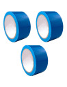 Tradineur - Pack de 3 cintas americanas extrafuerte, universal, fuerte adherencia, impermeable, corte fácil, reparar, sellar, re