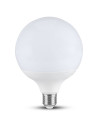 Tradineur - Bombilla LED estándar grande, globo, G120, E27, 18W equivalente a 162W, 1912 lúmenes, 6500K, luz blanca fría, eficie