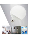 Tradineur - Bombilla LED estándar grande, globo, G120, E27, 18W equivalente a 162W, 1912 lúmenes, 6500K, luz blanca fría, eficie