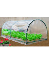 Tradineur - Mini invernadero de PVC, cubierta para plantas, cultivos, portátil, incluye estacas, interior y exterior, jardín - 6