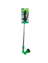 Tradineur - Pistola de riego regulable con 8 funciones, chorro ajustable, extensible de 65 a 100 cm, regar jardín, flores, huert