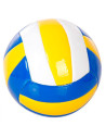 Tradineur - Balón de voleibol, diseño de franjas de colores, tacto suave, pelota, deportes de equipo (Tamaño 5 - Ø 21 cm - Amari