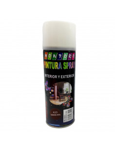 Montoro - Bote de pintura en spray color marrón real A33 400 ml, válido para multitud de superficies de interior y exterior
