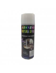 Montoro - Bote de pintura en spray gris máquina A28 400 ml, válido para multitud de superficies de interior y exterior. Pintura
