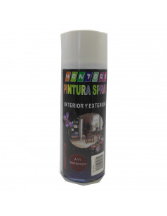 Montoro - Bote de pintura en spray rojo burdeos A11 400 ml, válido para multitud de superficies de interior y exterior. Pintura