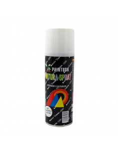 Montoro - Bote de pintura en spray blanco brillo A21 200 ml, válido para multitud de supercies de interior y exterior