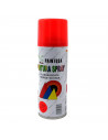 Montoro - Bote de pintura en spray rojo fluorescente F203 200 ml, válido para multitud de superficies de interior y exterior